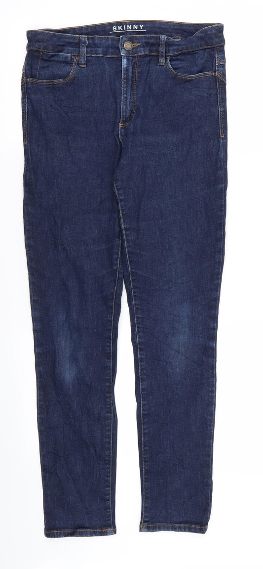 Preworn Womens Blue   Skinny Jeans Size 28 in L27 in