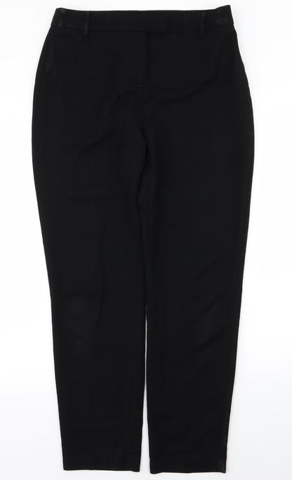 Papaya Womens Black   Trousers  Size 10 L26 in