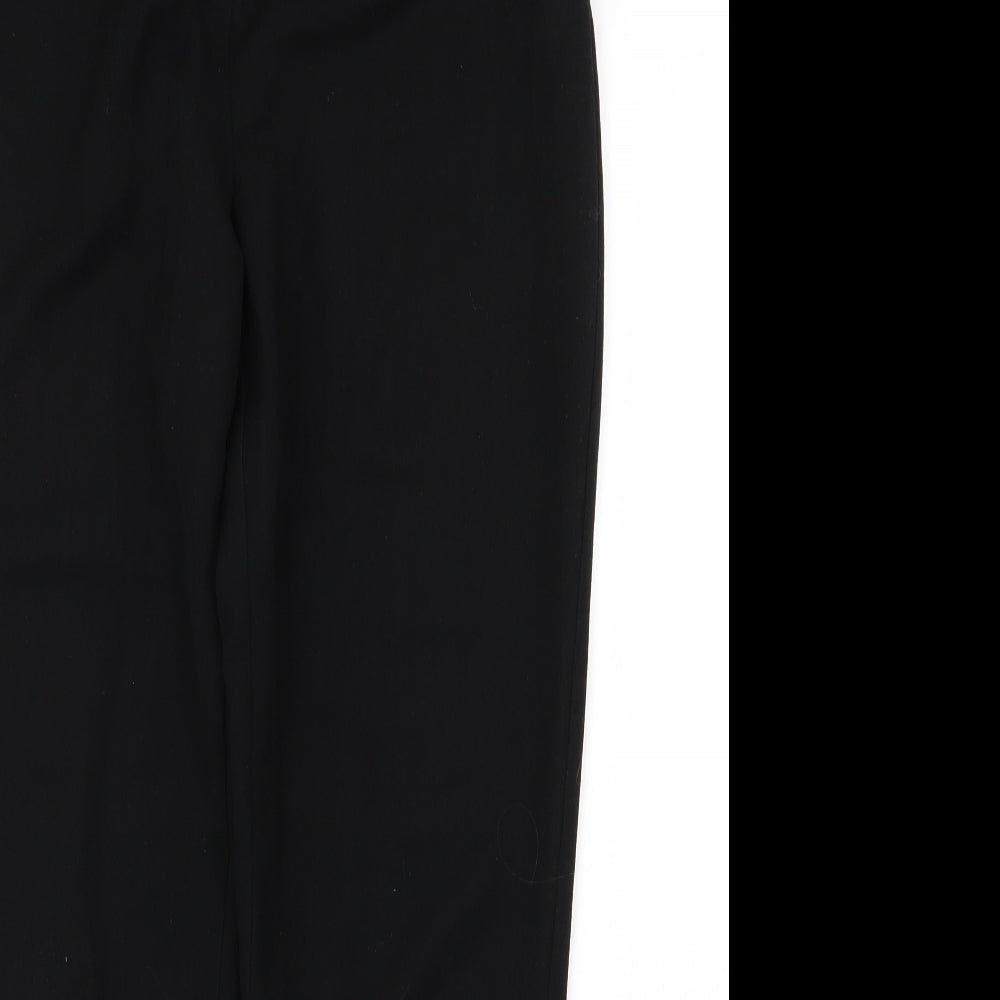 Papaya Womens Black   Trousers  Size 10 L26 in