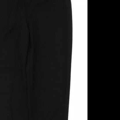 Papaya Womens Black   Trousers  Size 10 L26 in