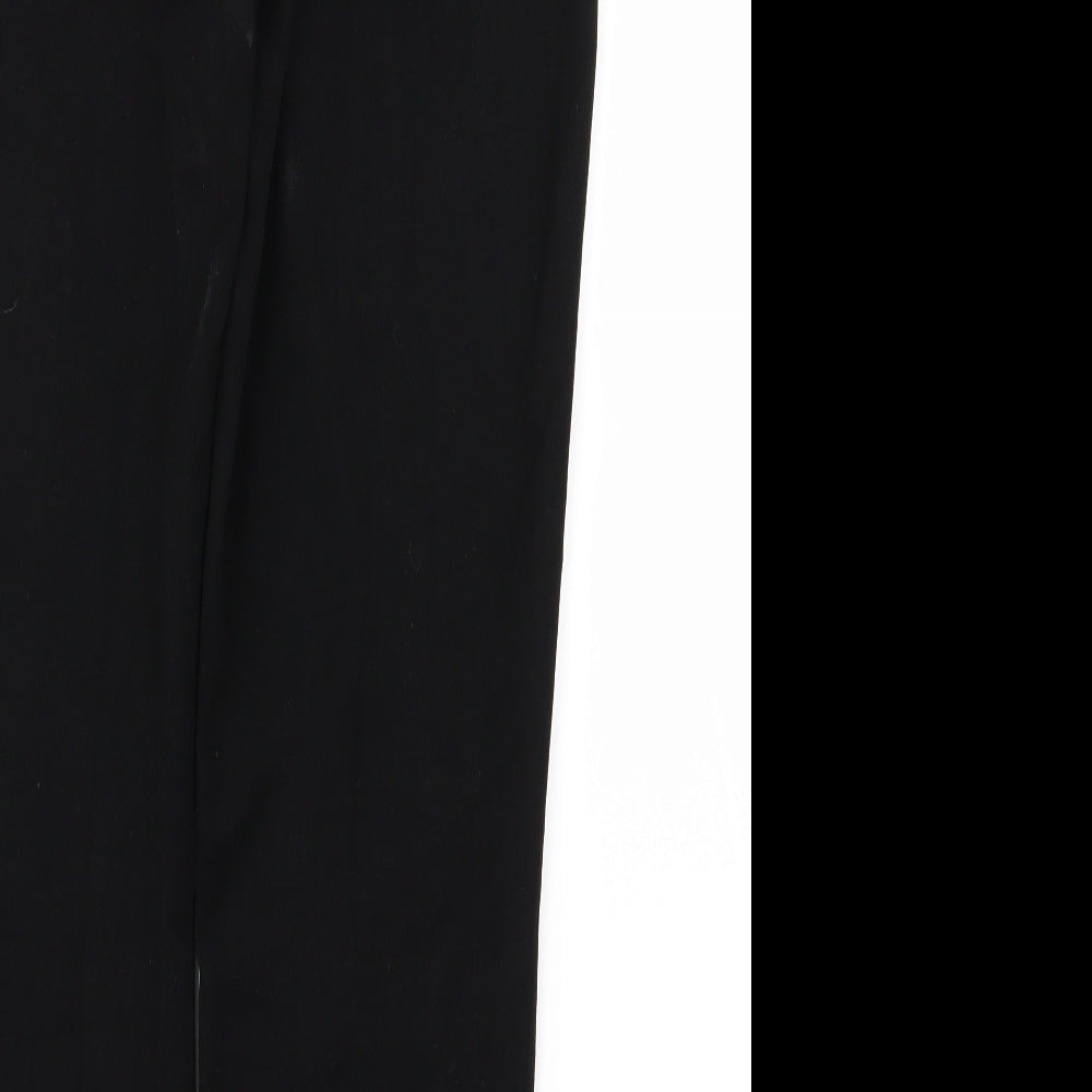 Papaya Womens Black   Trousers  Size 10 L26 in