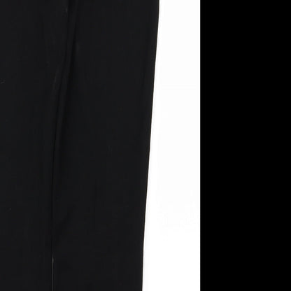 Papaya Womens Black   Trousers  Size 10 L26 in