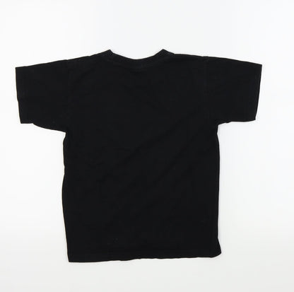 B&C Boys Black Colourblock  Basic Casual Size 7-8 Years