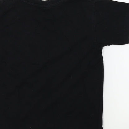B&C Boys Black Colourblock  Basic Casual Size 7-8 Years