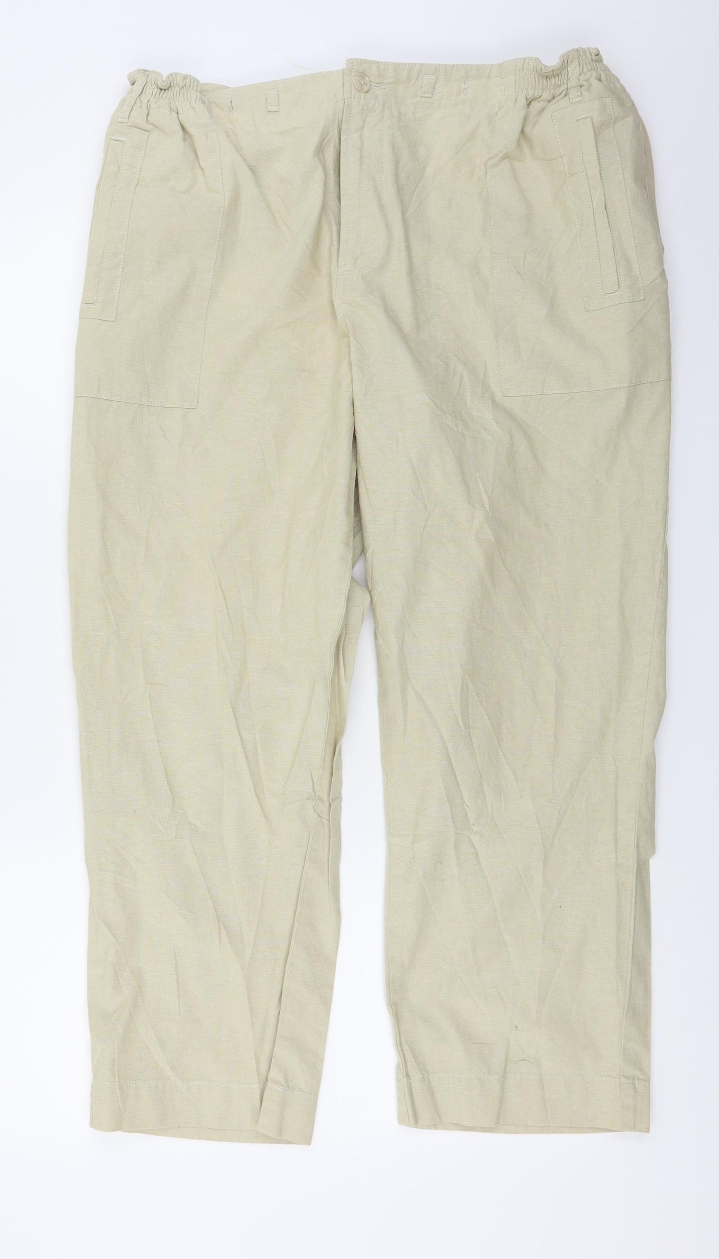 Cotton Traders  Mens Beige   Trousers  Size XL L24 in