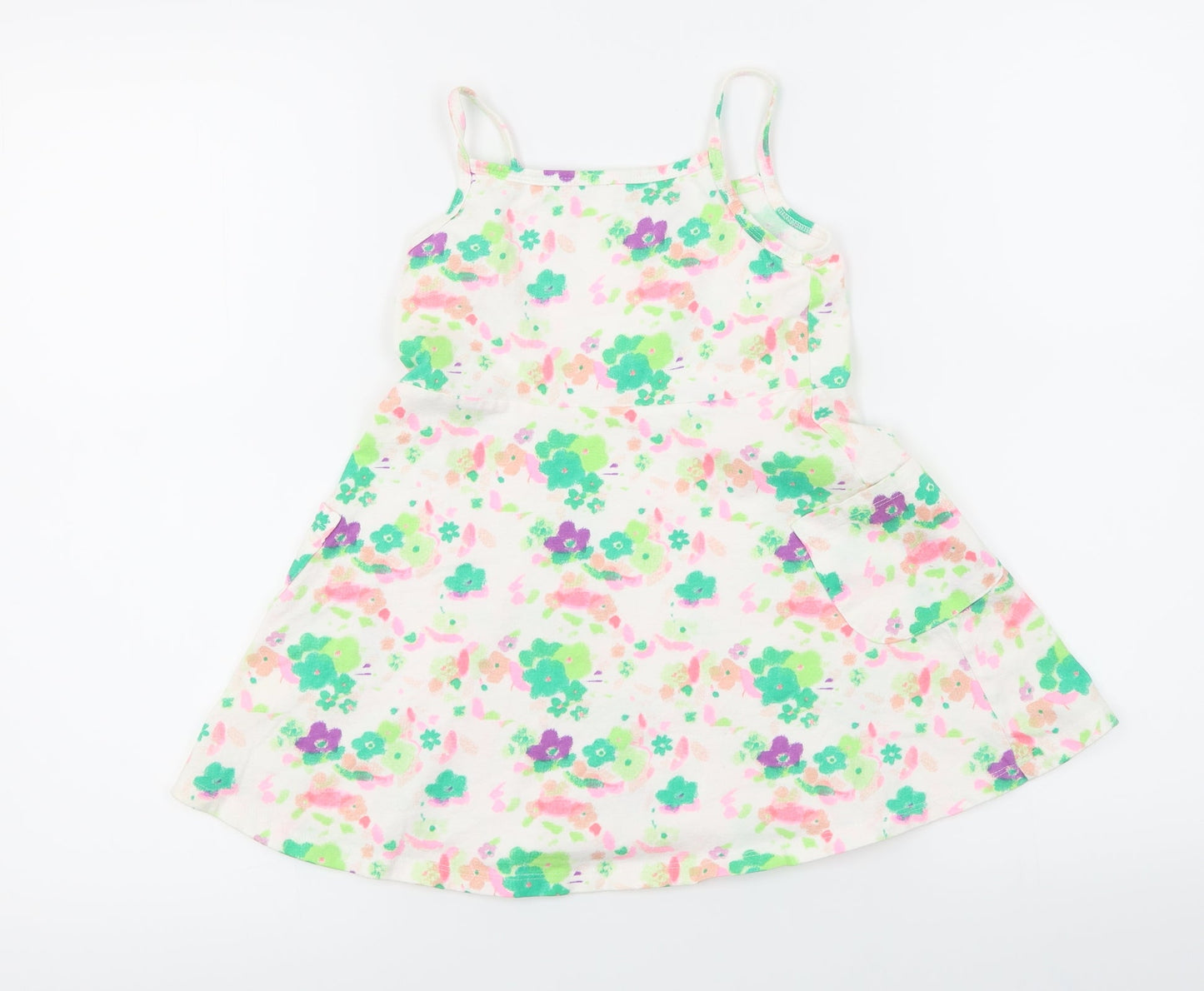 Marks and Spencer  Girls Ivory   A-Line  Size 3-4 Years