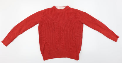 Marks & Spencer  Mens Red   Pullover Jumper Size S