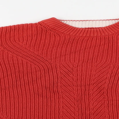 Marks & Spencer  Mens Red   Pullover Jumper Size S