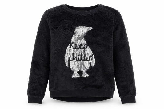 H&M  Girls Grey   Pullover Jumper Size 11-12 Years