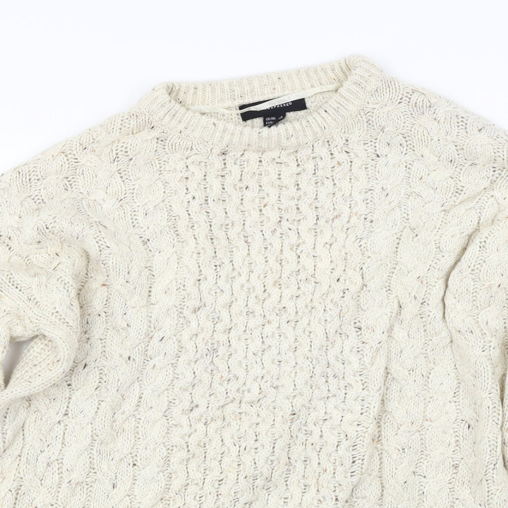 Atmosphere  Womens Ivory   Pullover Jumper Size 8