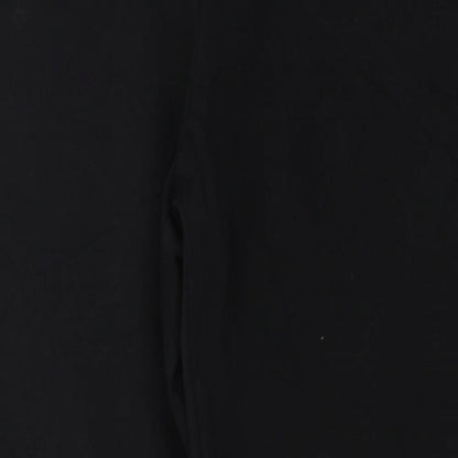 Next  Womens Black   Trousers  Size 12 L22 in