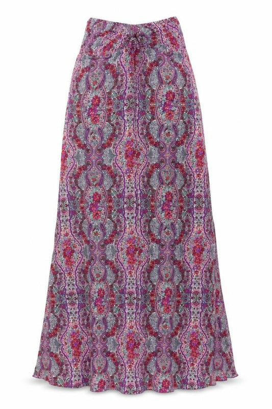 Next  Womens Purple Floral  A-Line  Size 8
