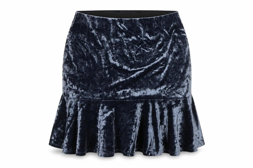 Yessica  Womens Blue   A-Line Skirt Size M