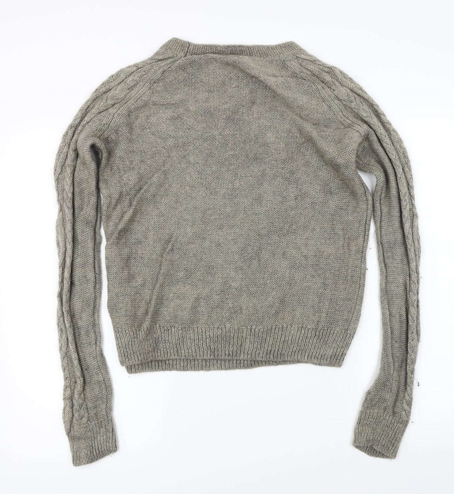 H&M Womens Grey   Pullover Jumper Size L