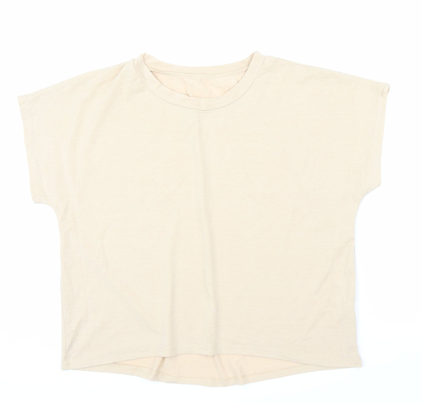 Preworn Womens Beige   Basic Blouse Size L
