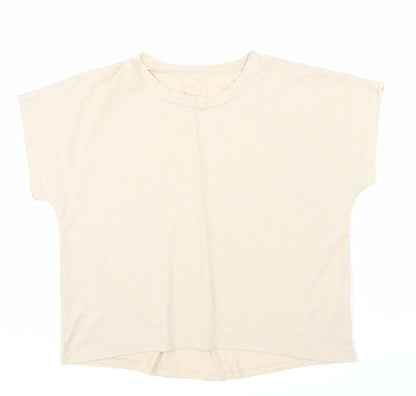 Preworn Womens Beige   Basic Blouse Size L