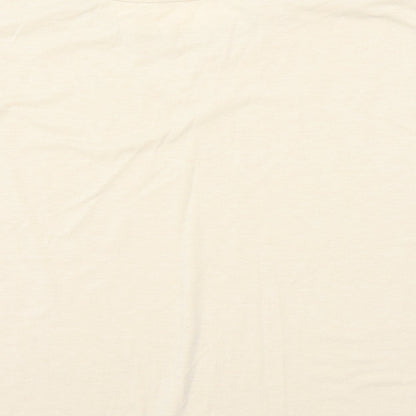 Preworn Womens Beige   Basic Blouse Size L