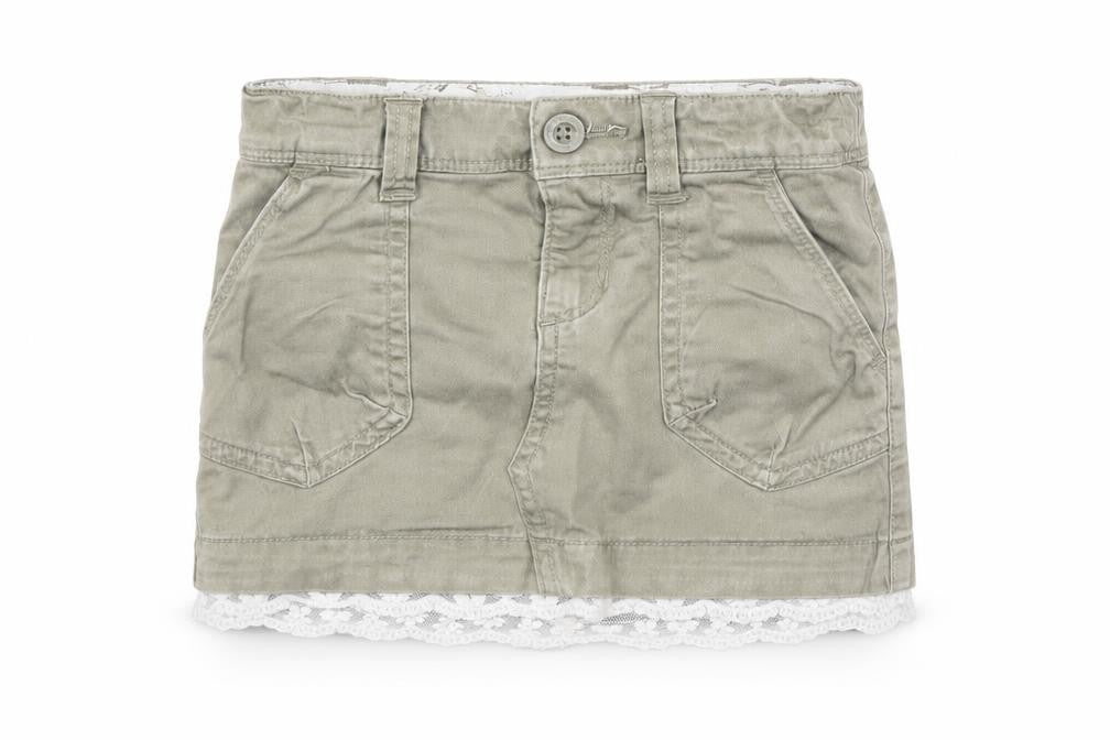 H&M Girls Green   A-Line Skirt Size 2 Years