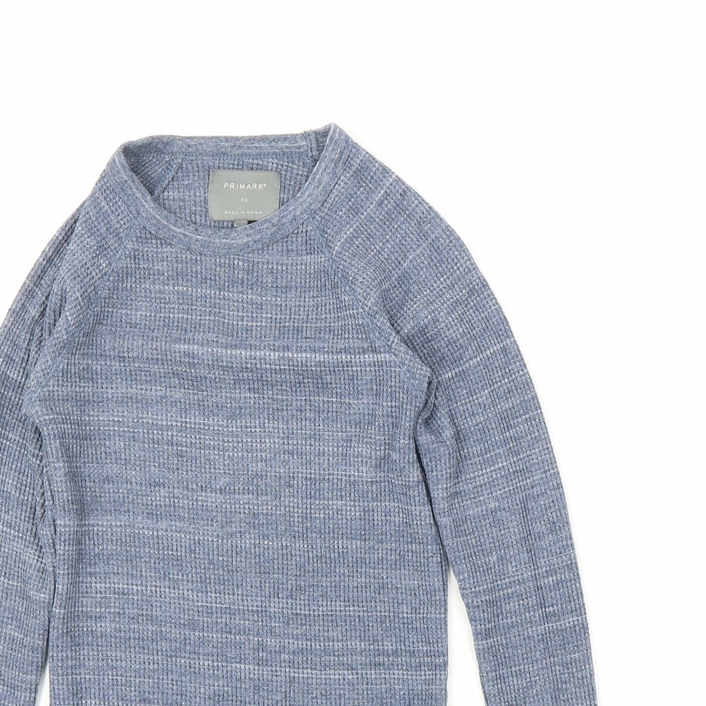 Primark Womens Blue   Pullover Jumper Size XS