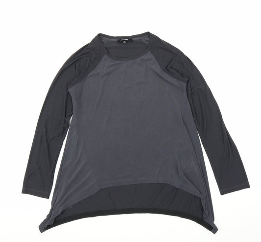 Life with Bird Womens Grey   Basic Blouse Size 10