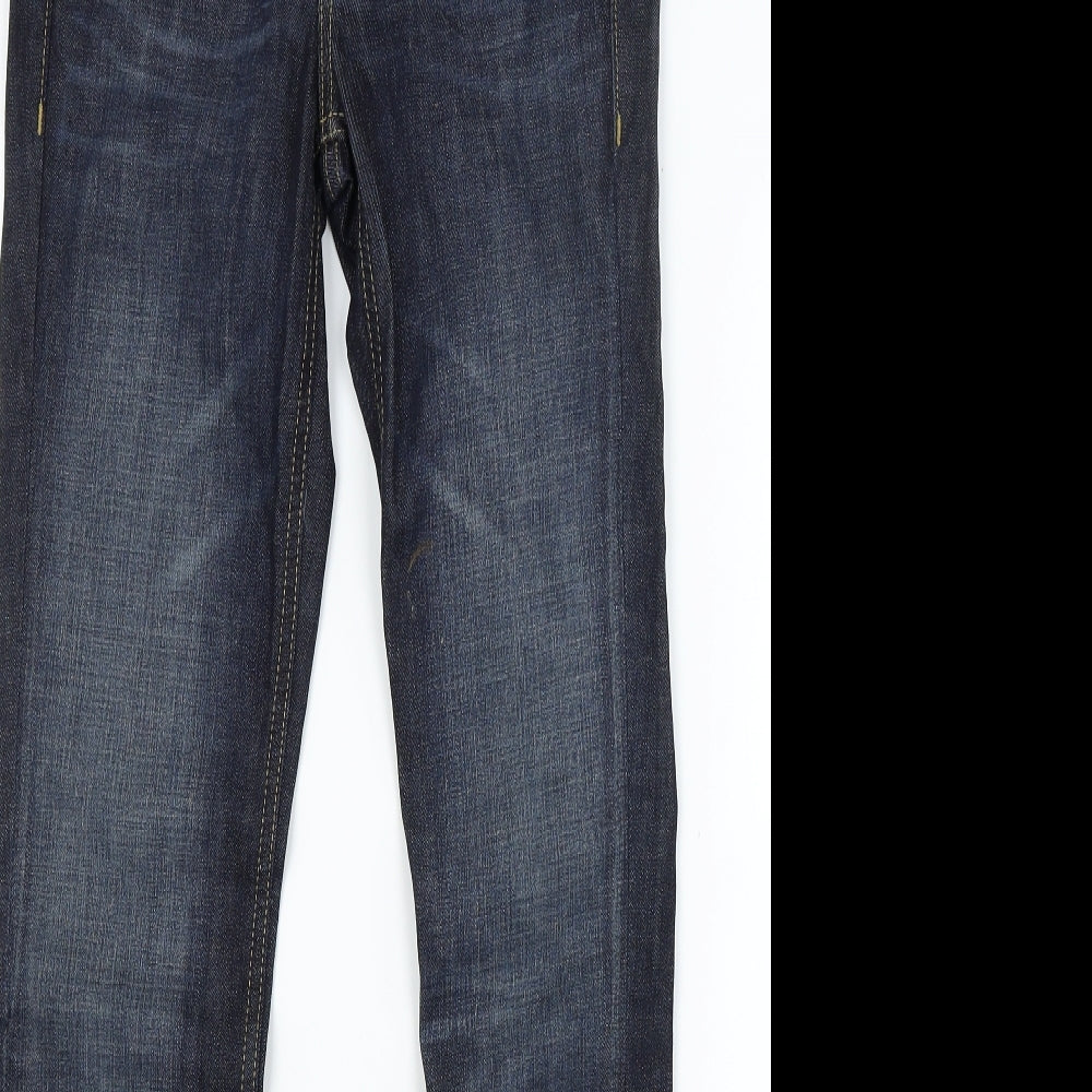 H&M Womens Blue  Denim Skinny Jeans Size 25 in L32 in