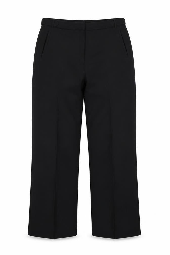 Peacocks Womens Black   Trousers  Size 16 L26 in