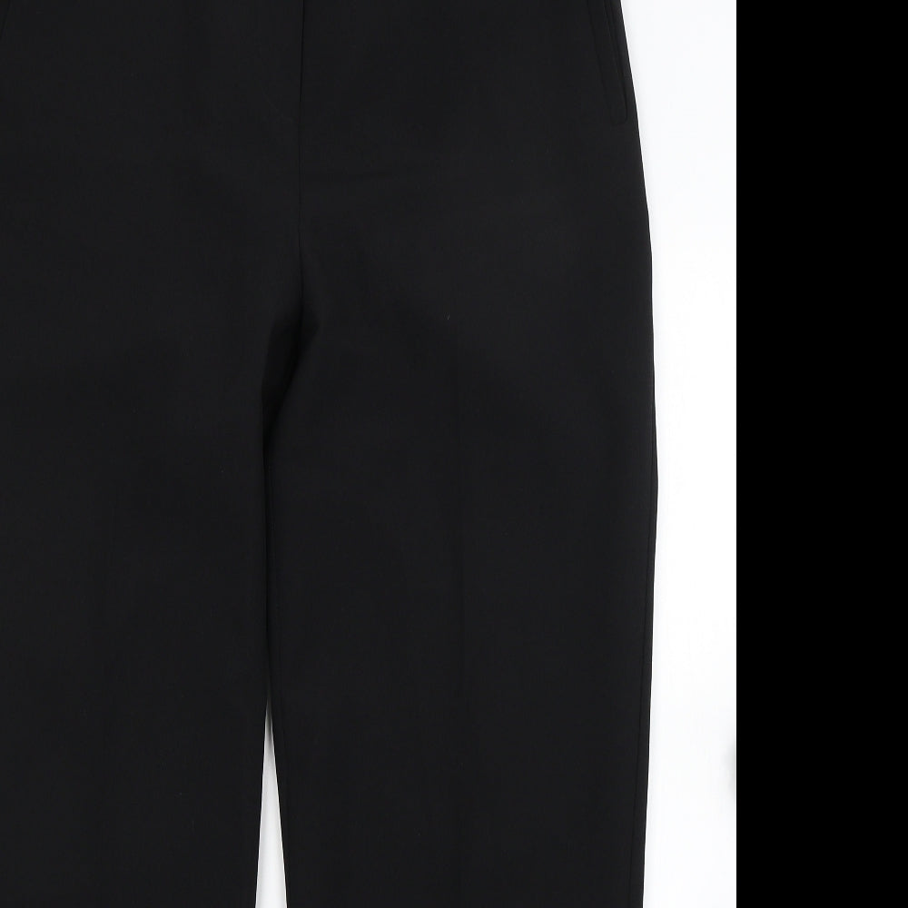Peacocks Womens Black   Trousers  Size 16 L26 in