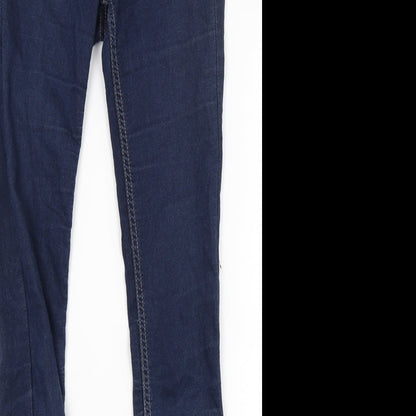 Divided Womens Blue  Denim Jegging Jeans Size 6 L29 in