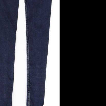 Divided Womens Blue  Denim Jegging Jeans Size 6 L29 in