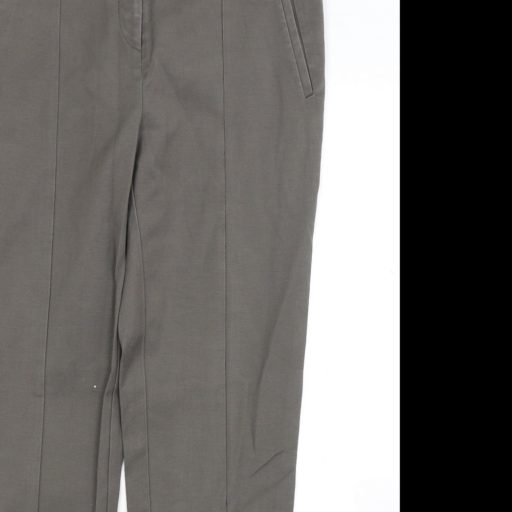 Oasis Womens Brown   Trousers  Size 12 L27 in