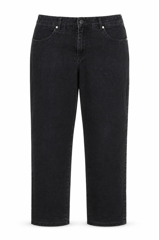 Bexley Womens Black  Denim Capri Jeans Size 34 in L23 in