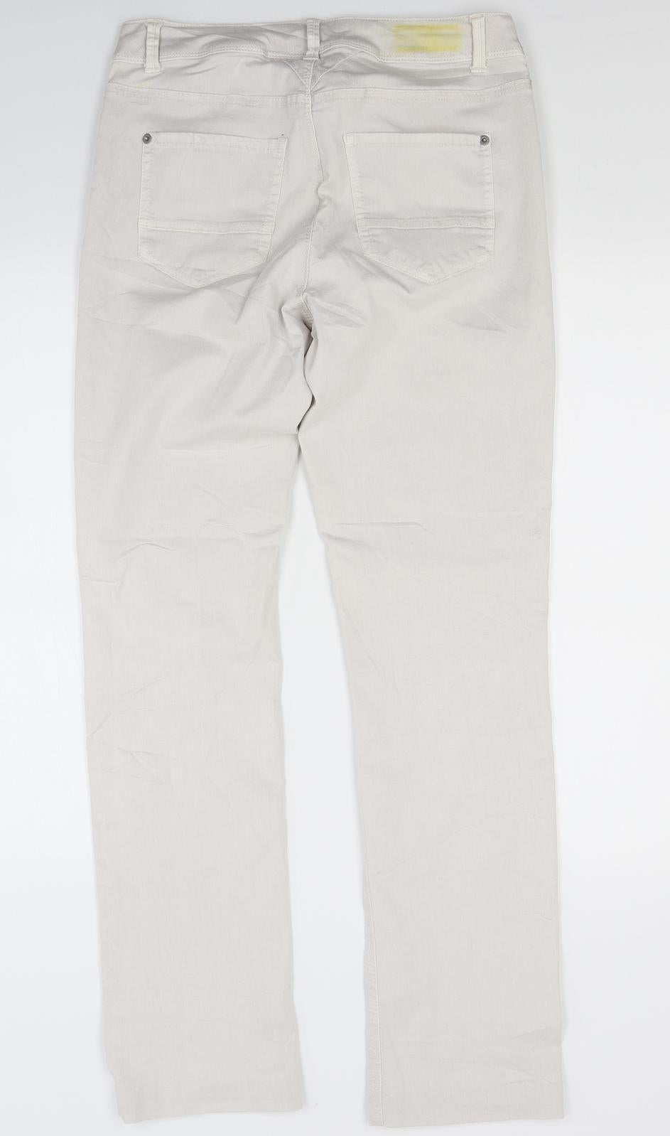 Street One Womens White  Denim Skinny Jeans Size 29 in L32 in