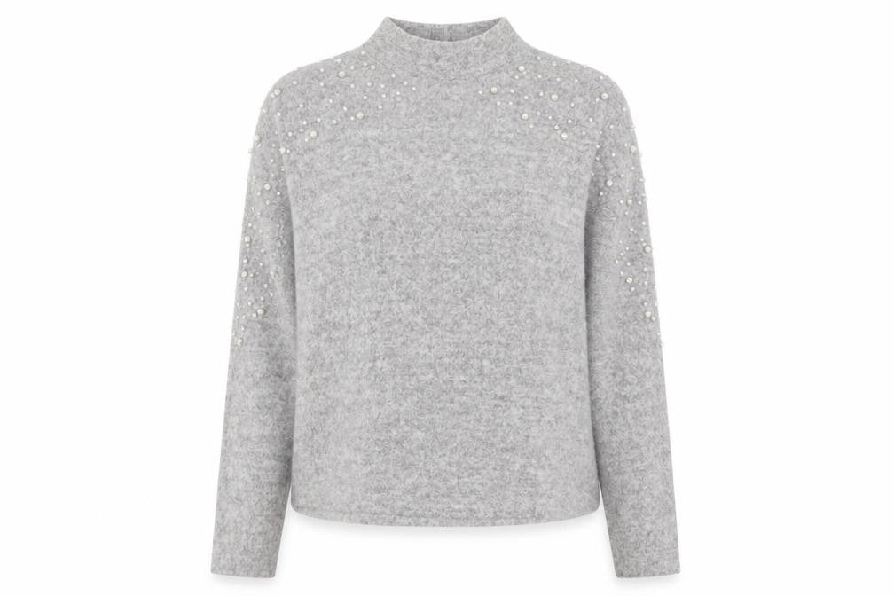 New Look Womens Grey   Pullover Jumper Size S