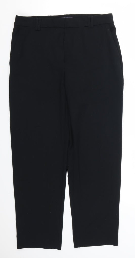 Marks and Spencer Womens Black   Trousers  Size 10 L27 in