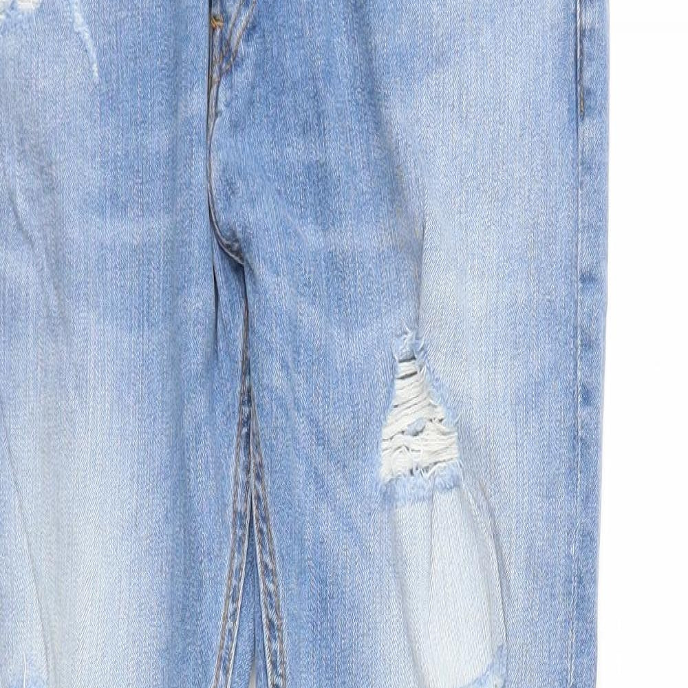 H&M Womens Blue   Straight Jeans Size 32 L32 in