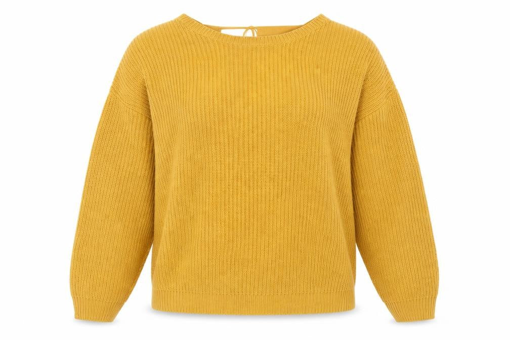 New Look Womens Yellow   Pullover Jumper Size L