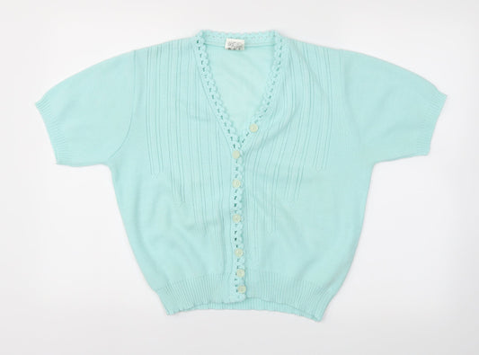 STCATHERINE  Womens Blue   Cardigan Jumper Size M