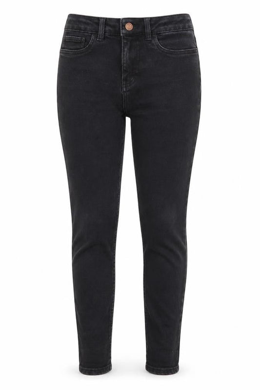 New Look Womens Black  Denim Skinny Jeans Size 8 L25 in