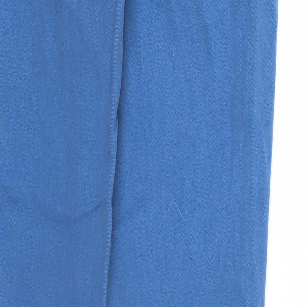 Denim & Co. Womens Blue  Denim Straight Jeans Size 10 L32 in