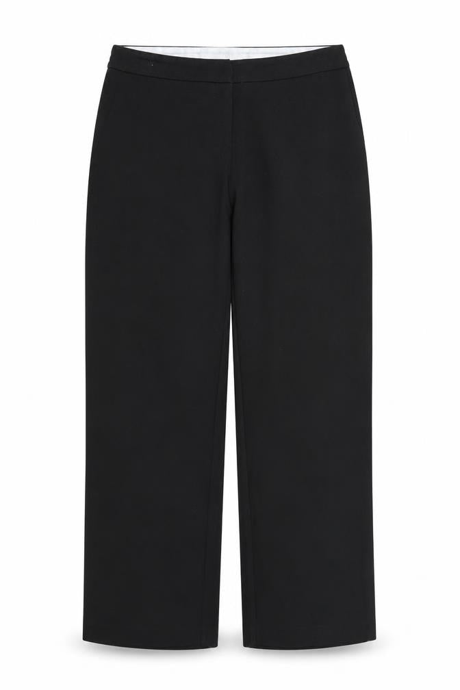 Next Womens Black  Rayon Dress Pants Trousers Size 12 L28 in
