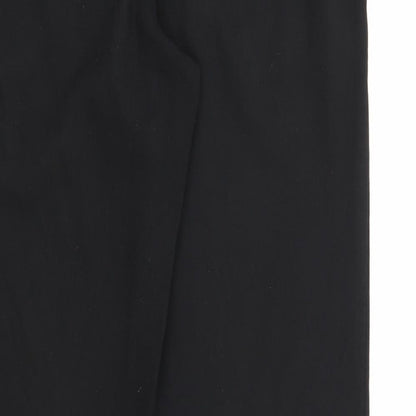 Next Womens Black  Rayon Dress Pants Trousers Size 12 L28 in