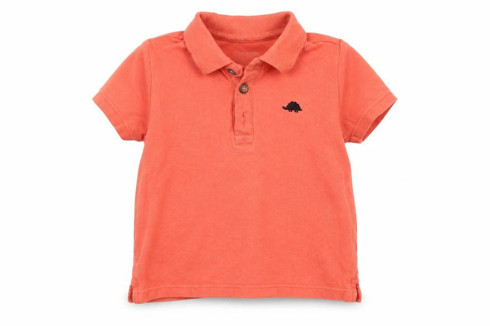 F&F  Orange   Basic Polo Size 12-18 Months