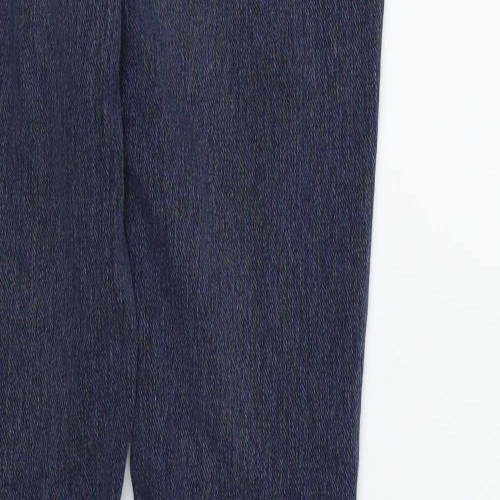NEXT Womens Blue   Trousers  Size 6 L25 in