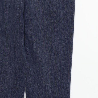 Next Womens Blue   Trousers  Size 6 L25 in