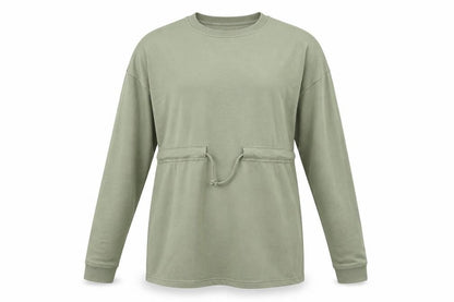 Front view of Missguided women’s green fit & flare, size UK 6