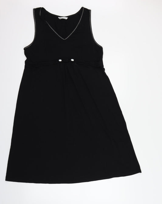 barandi Womens Black   Fit & Flare  Size M
