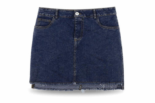Preworn Womens Blue   Flare Skirt Size 32 in
