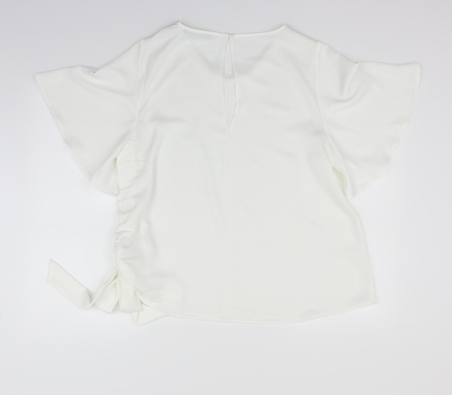 Marks and Spencer Womens White   Basic Blouse Size 14