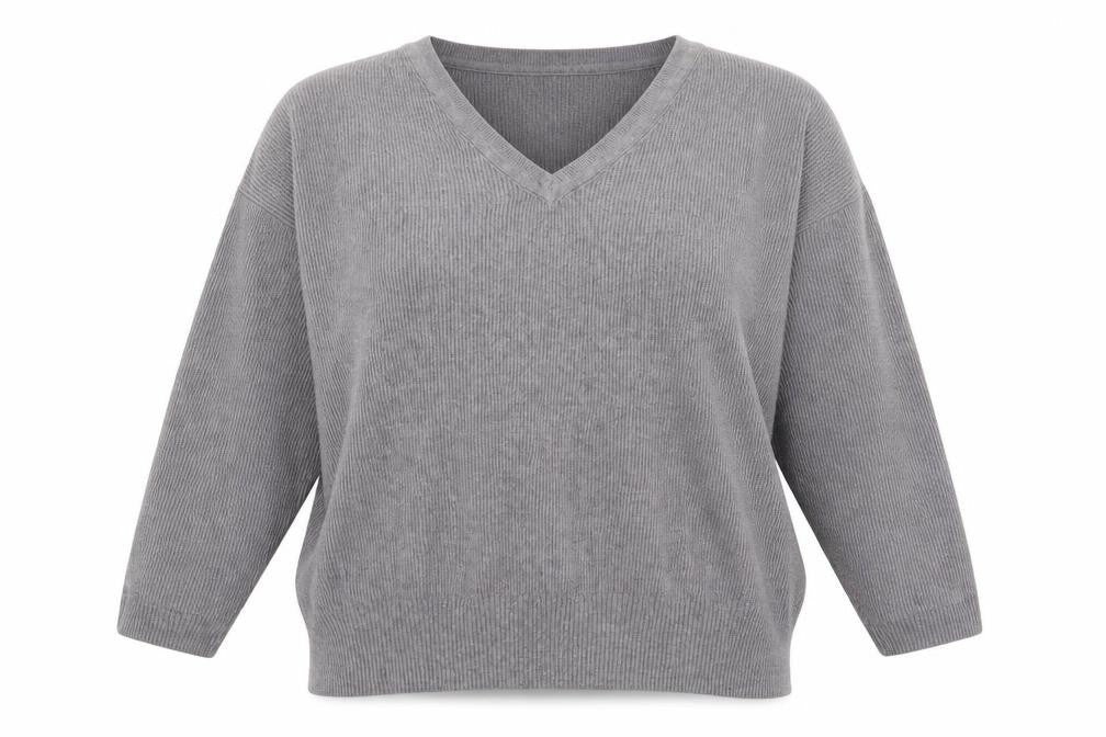 Topshop Womens Grey   Pullover Jumper Size L