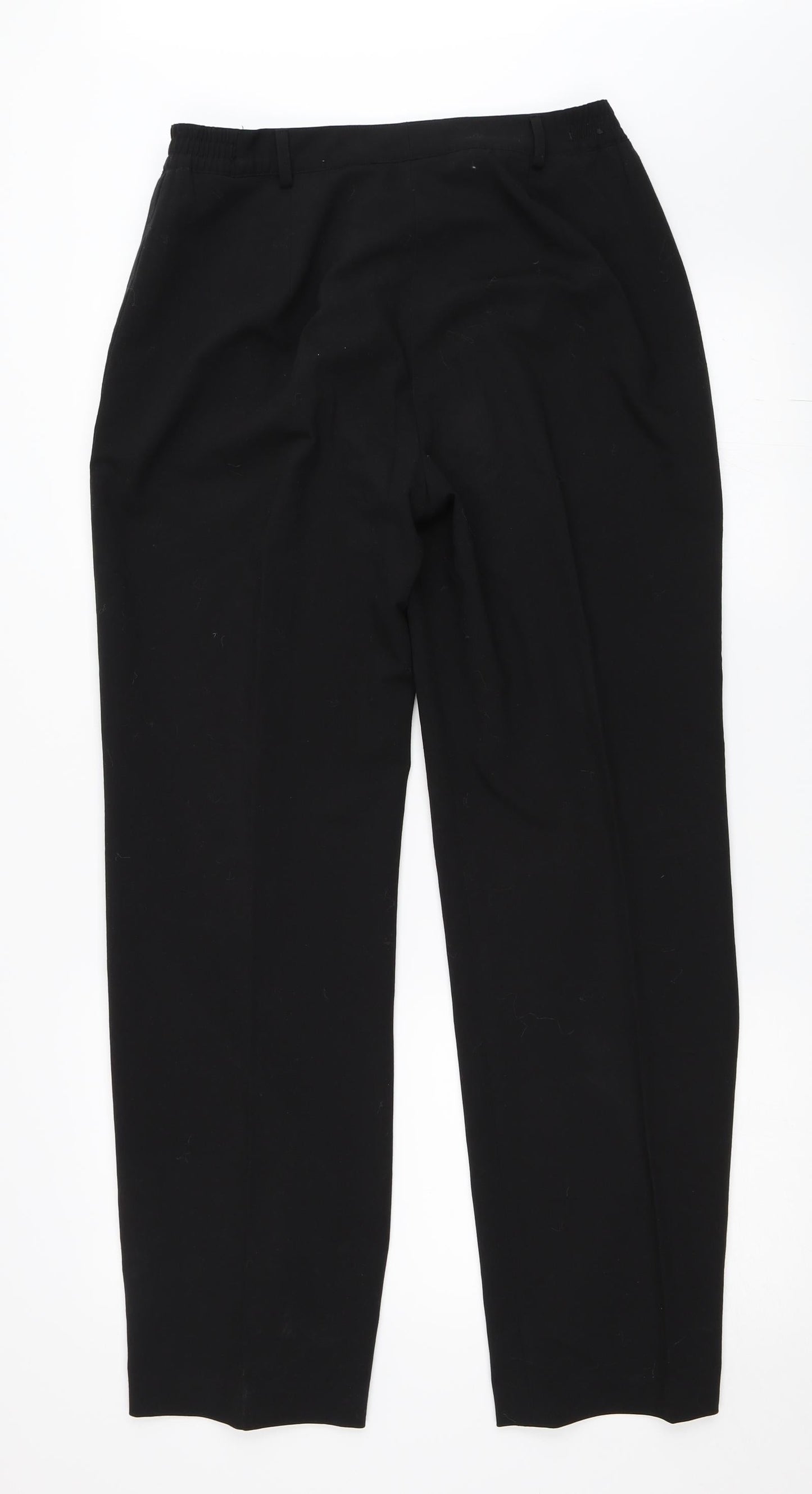 Oscar B Womens Black   Trousers  Size 14 L30 in
